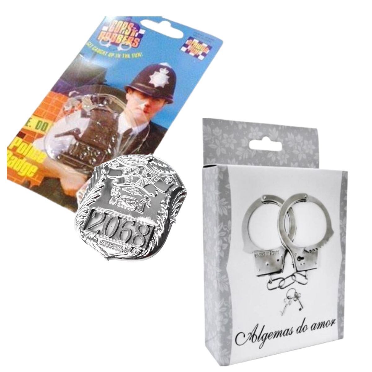 Kit Fantasia Policial Preto Completo Festa Carnaval Cosplay Quepe / Algema / Distintivo Kit Fantasia Policial Preto Completo Festa Carnaval Cosplay Quepe / Algema / Distintivo